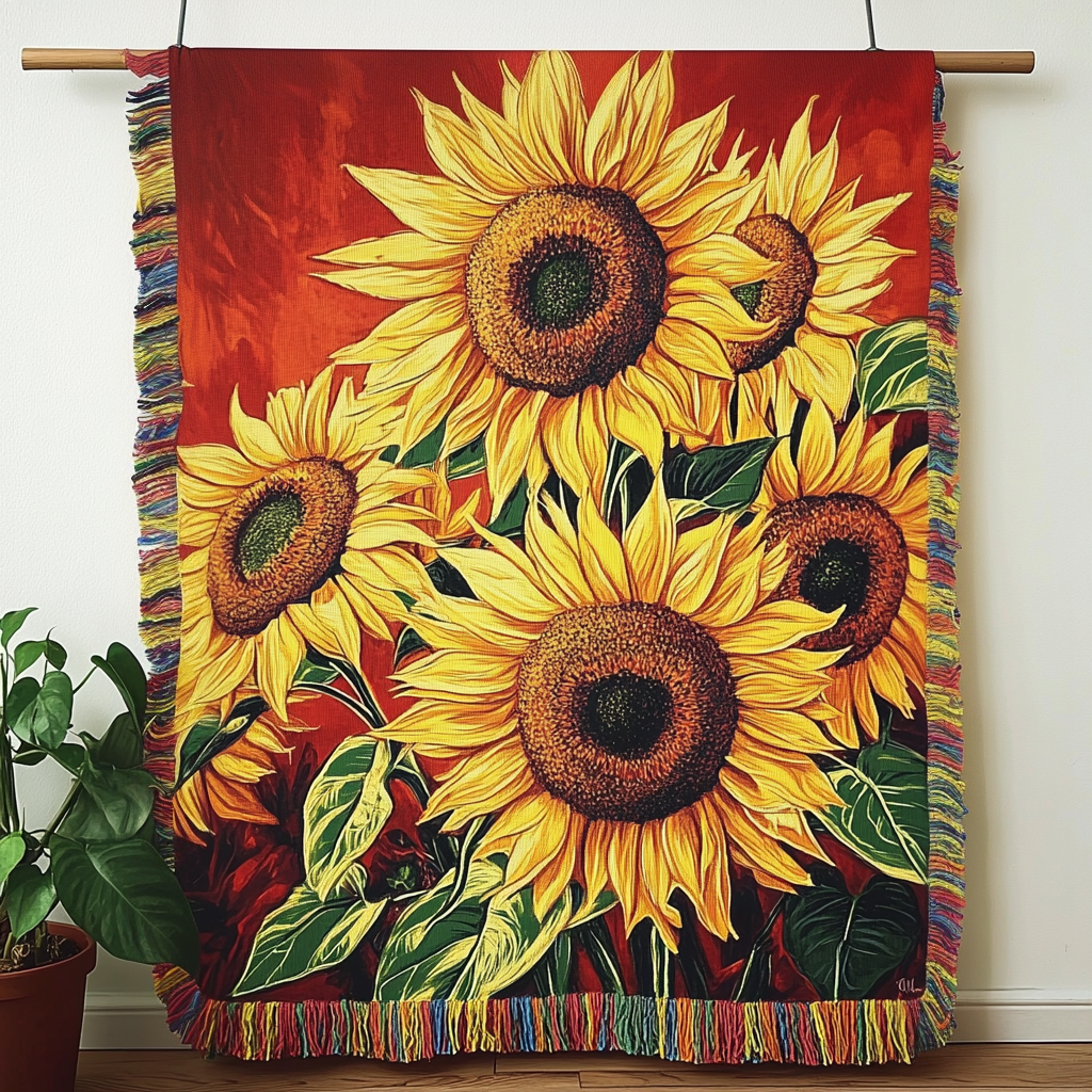 Sunlit Whispers Woven Sofa Blanket – Jennifer Bags