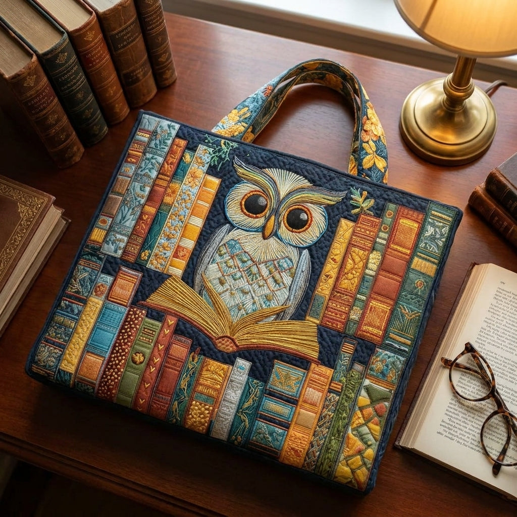 Artisan Tote - Owl and Vintage Books — styled