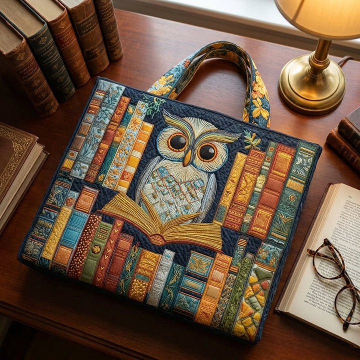 Artisan Tote - Owl and Vintage Books — styled