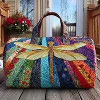 Airborne Bloom Quilted Duffle Bag