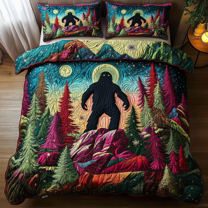 Bigfoot Quilted Bedding Set