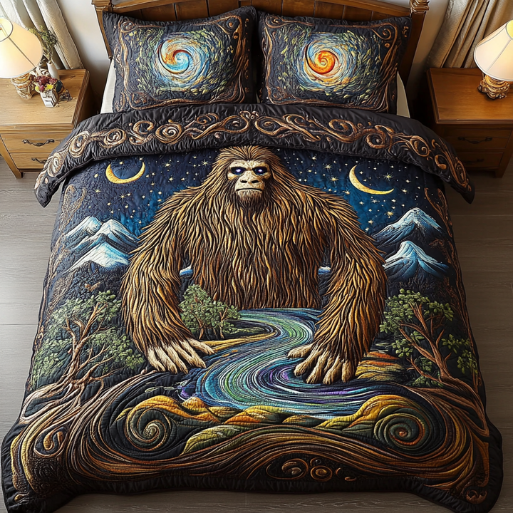 Bigfoot Quilted Bedding Set