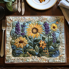 Blooming Garden Quilted Place Mat 1