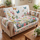 Butterfly Garden Dream Quilted Sofa Cover 1
