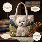 Artisan Quilted Bag - Enchanted Dog 7