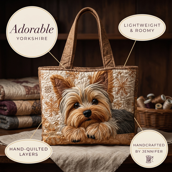 Artisanal Bag - Adorable Yorkshire — details