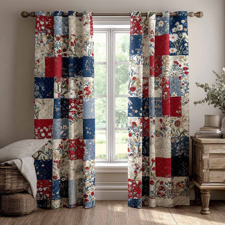 Cottage Union Quilted Curtains