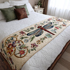 Dragonfly Quilted Bed Runner 2