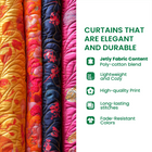 Spring Wildflowers Quilted Curtains 2