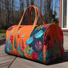 Garden Skimmer Quilted Duffle Bag 1