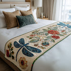 Dragonfly Quilted Bed Runner 3