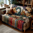 Mystic Library Quilted Sofa Cover 1