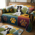 Paw Homestead Quilted Sofa Cover 1