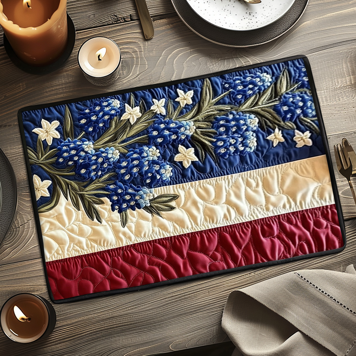 Texas Pride Quilted Place Mat