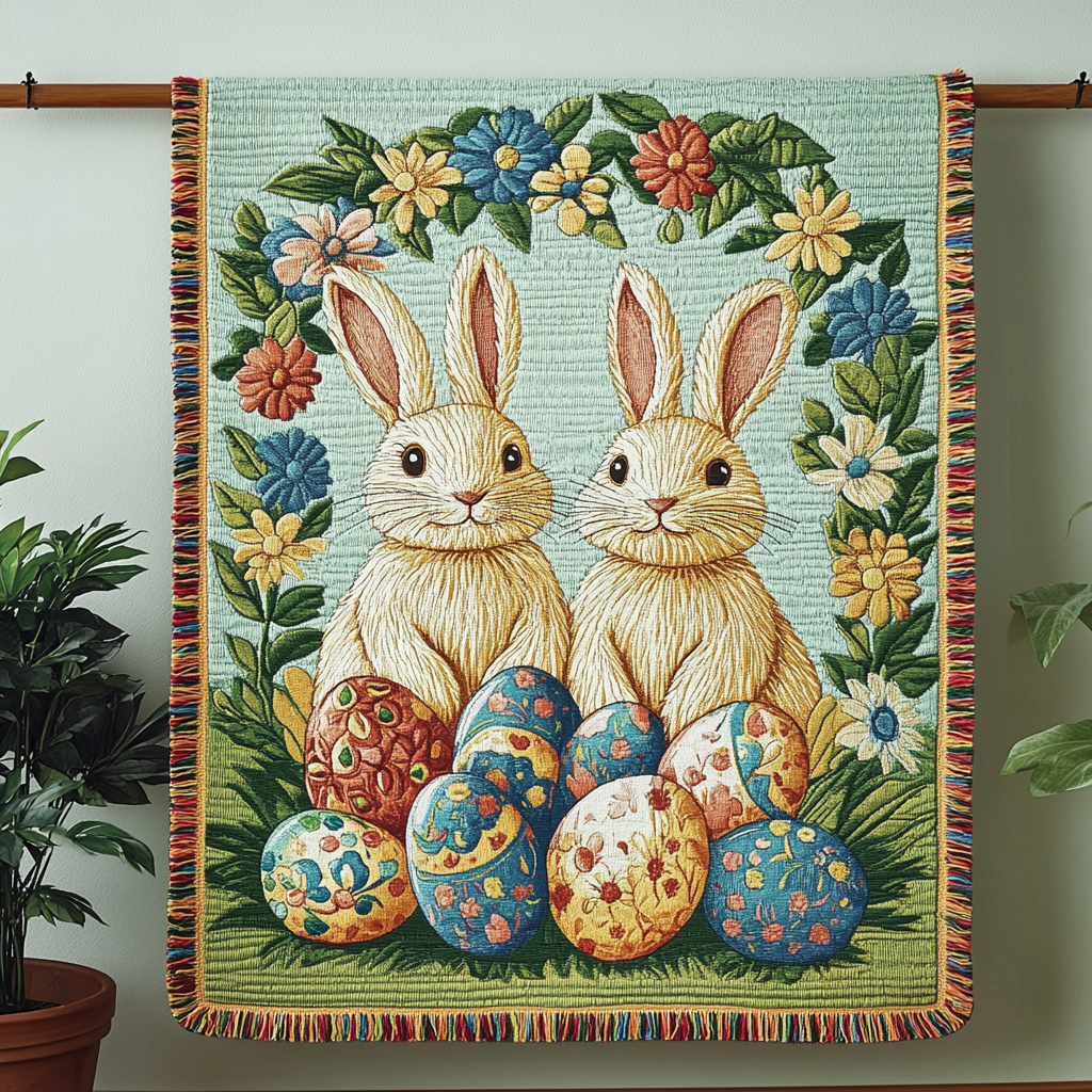 Spring Charm Woven Sofa Blanket