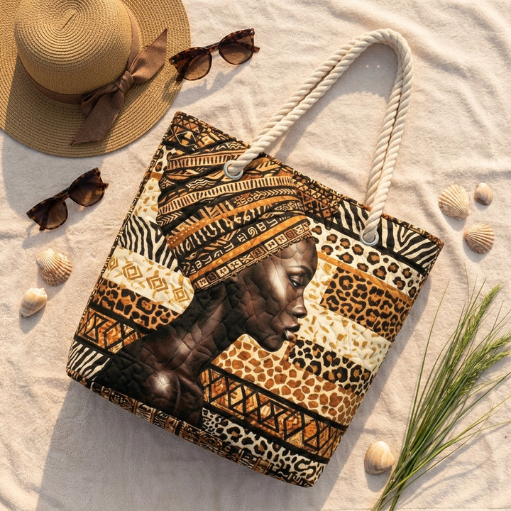 Beach Bag - Queen of Melanin