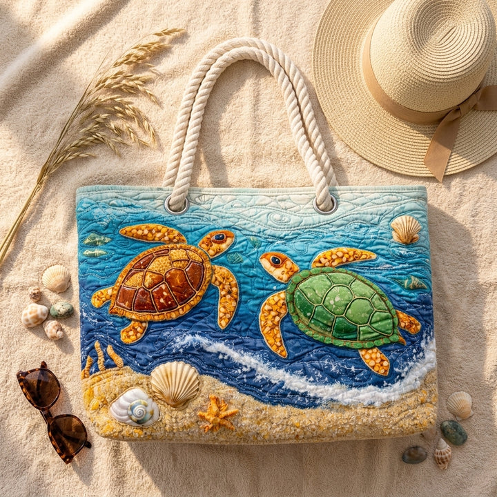 Beach Bag - Tropical Turtle