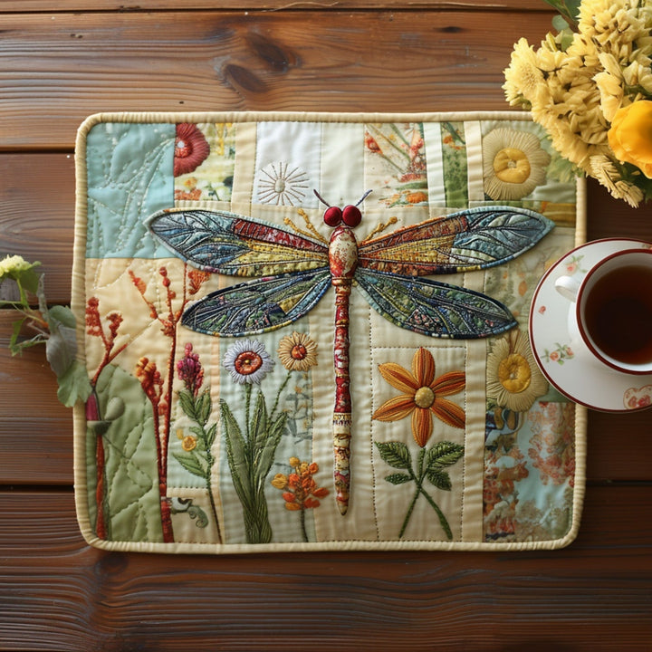 Wildflower Flight Quilted Place Mat