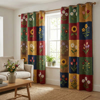 Wildflower Field Quilted Curtains