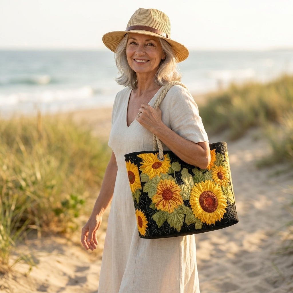 Beach Bag - Sunflower