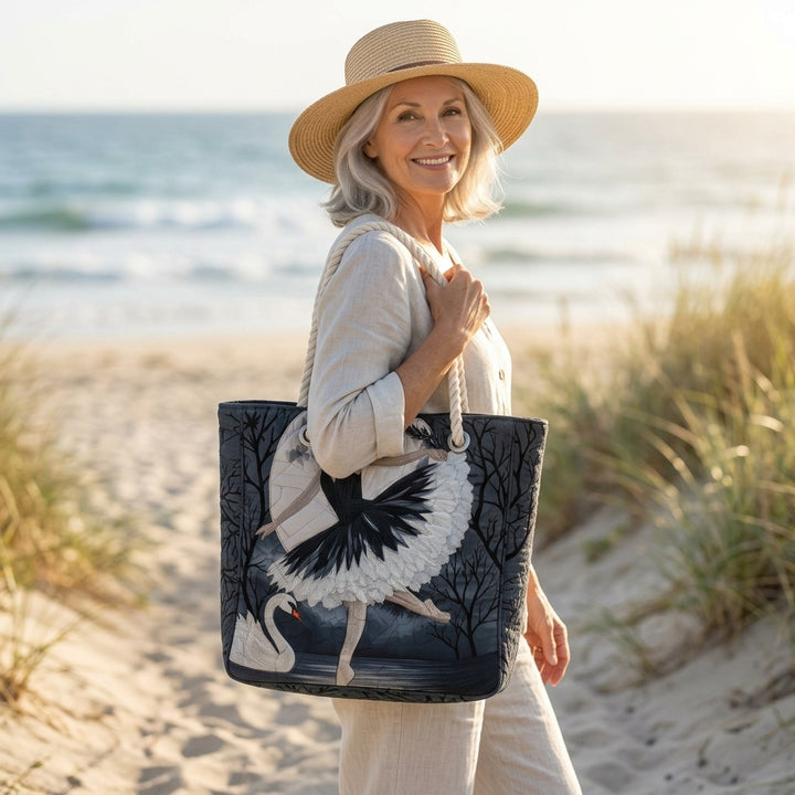Beach Bag - Elegant Ballerina
